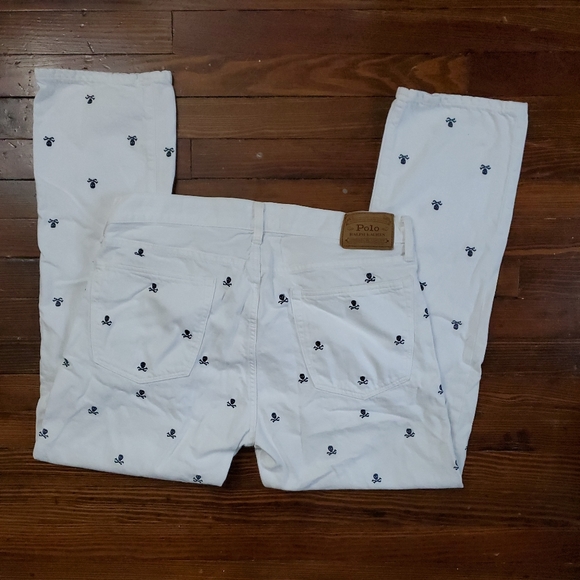 Ralph lauren skull and crossbones pants Clearance